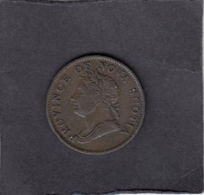 Beschrijving: 1/2 Penny  FLOWER